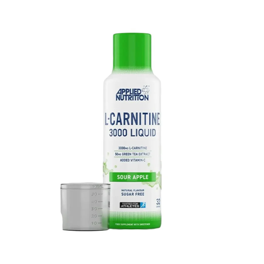 Applied Nutrition kosttilskudd liquid L-carnitine sour apple 480 ml