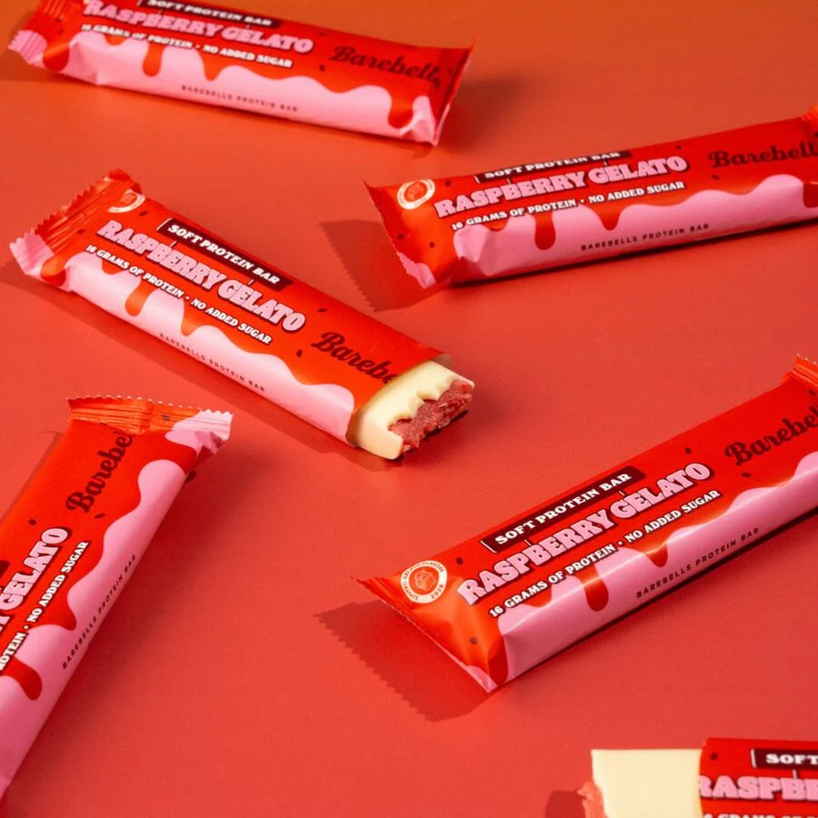 Barebells proteinbar raspberry gelato 55 g - Image 2