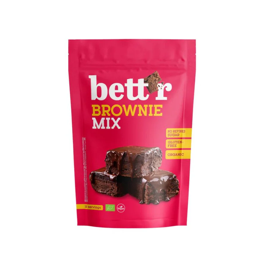 Bett´r økologisk brownie mix 400 g