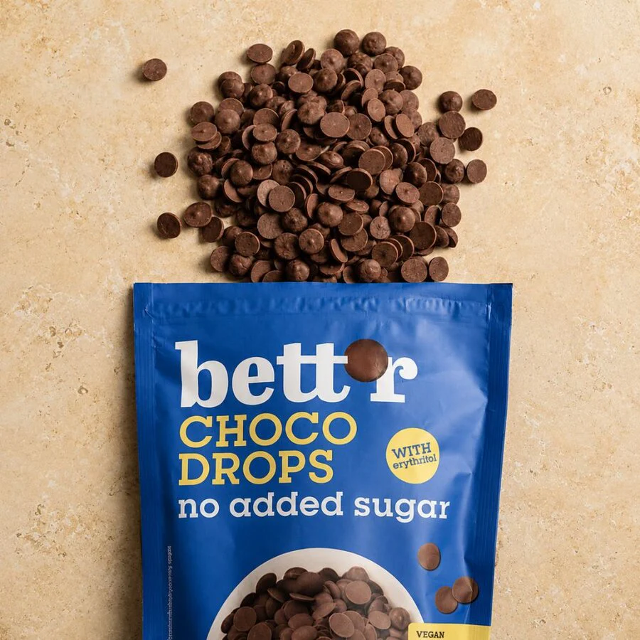 Bett´r sjokoladeknapper uten tilsatt sukker 200 g - Image 2