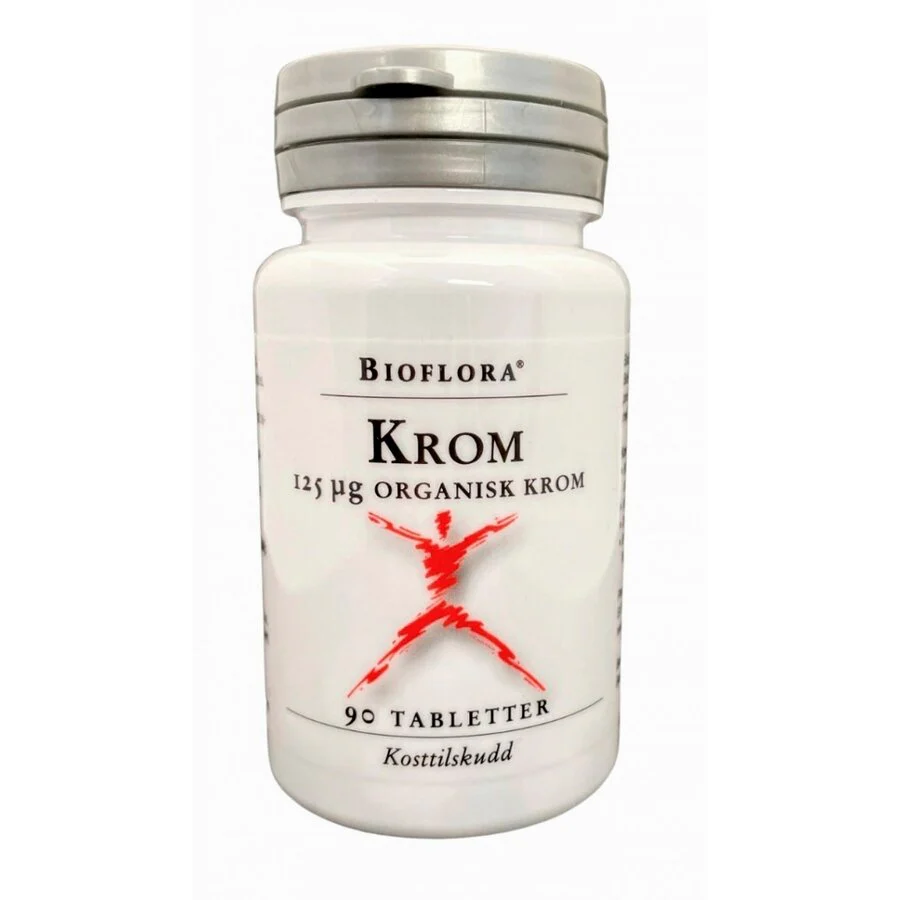 Bioflora krom 90 tabletter