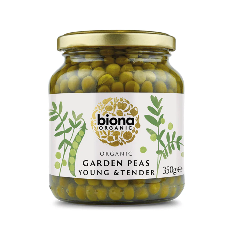 Biona Garden Peas Organic 350 Gr