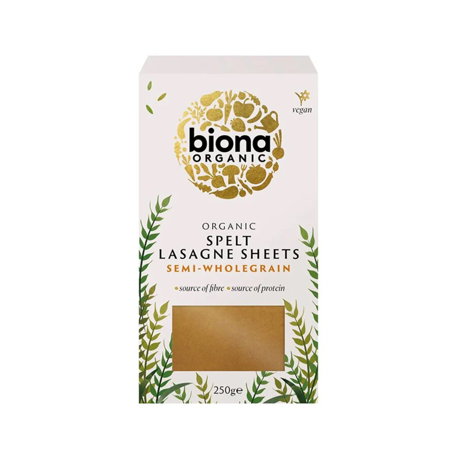Biona lasagneplater spelt 250 gr