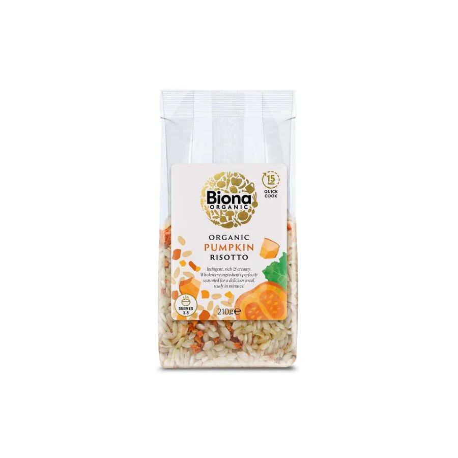 Biona økologisk risotto med gresskar 210g