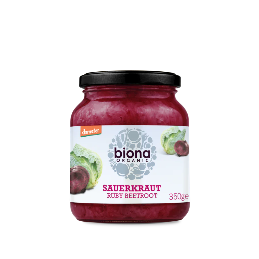 Biona ruby sauerkraut beetroot 350 g