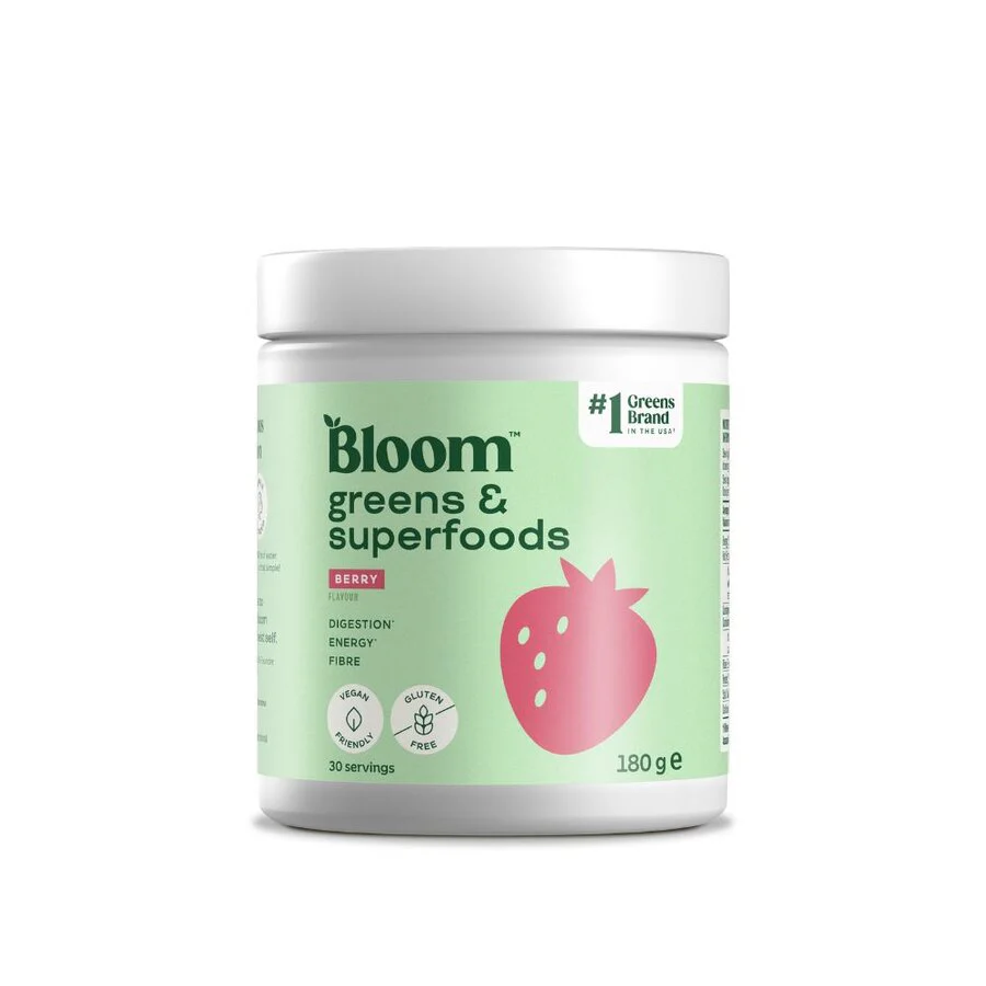 Bloom greens & superfoods berry 180 g