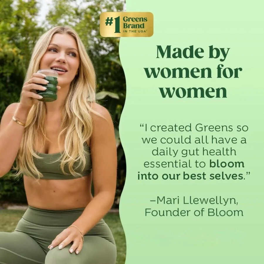 Bloom greens & superfoods unflavored 180 g - Image 3