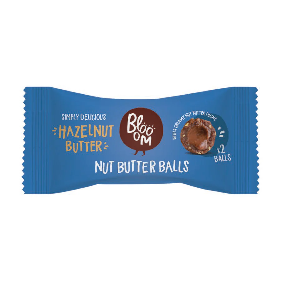 Blooom energy balls med hasselnøttsmak