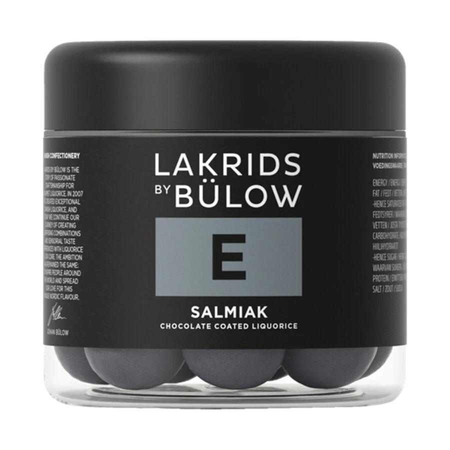 Bulow small e salmiak 115 gr