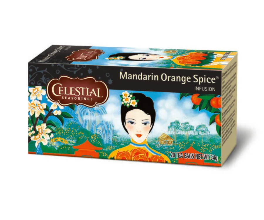 Celestial mandarin orange spice te 20 poser