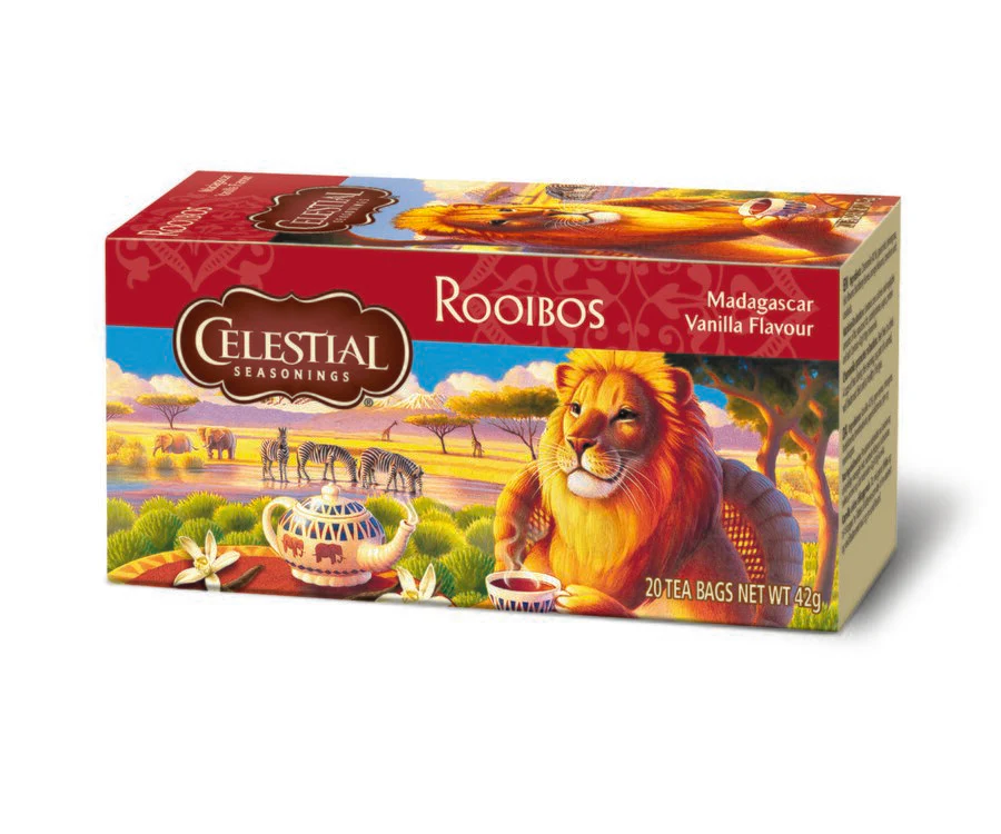 Celestial rooibos madagascar vanilla te 20 poser