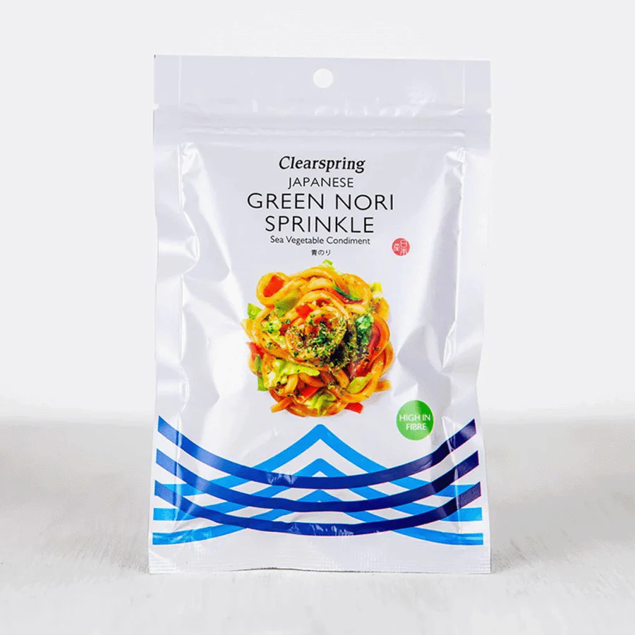 Clearspring japansk tørket grønn nori tang 20 g