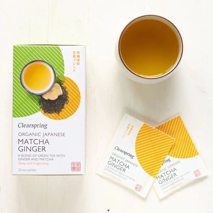 Clearspring matcha ginger 20 teposer - Image 2