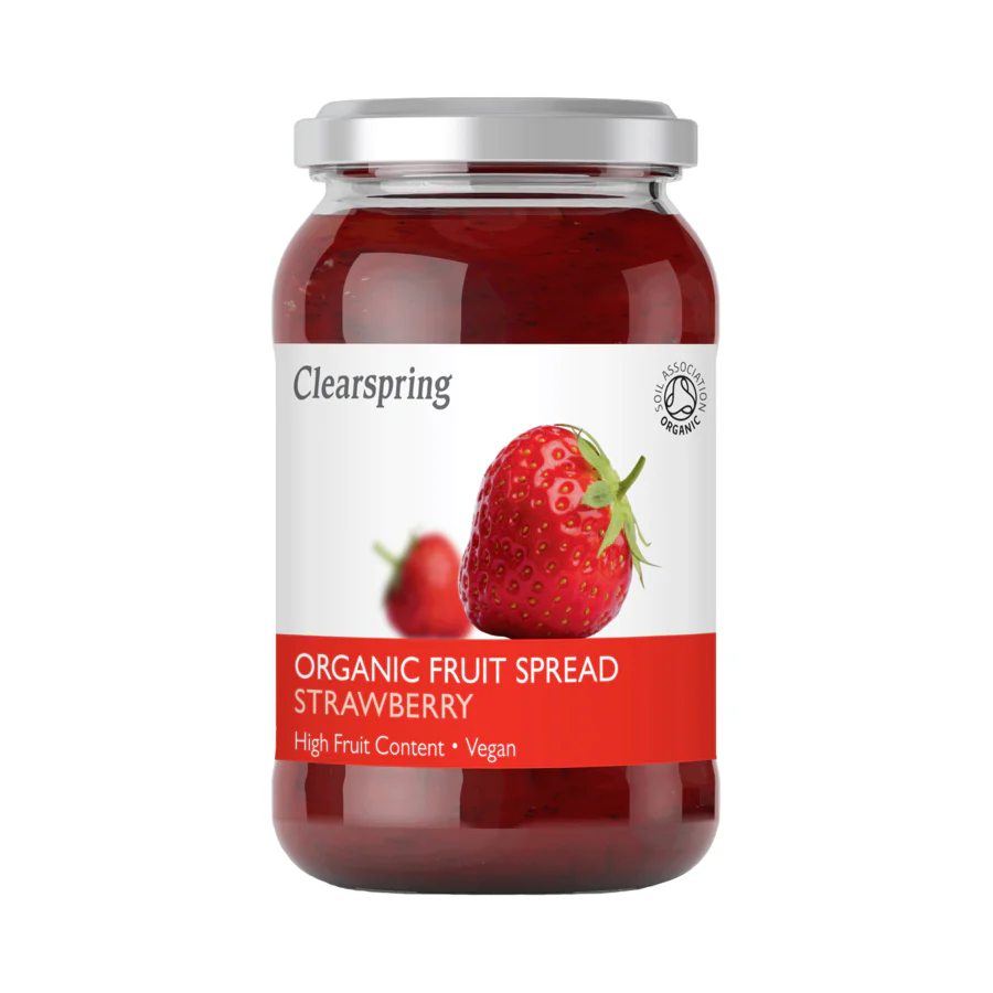 Clearspring fruit spread strawberry 280 g