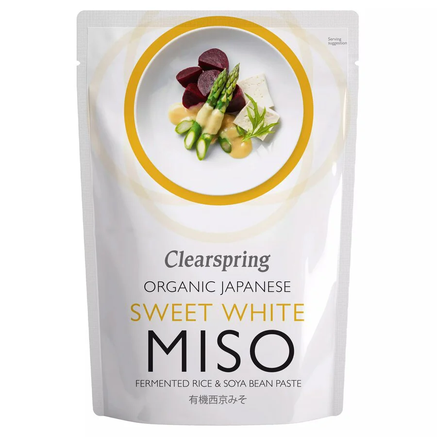 Clearspring økologisk søt hvit miso 250 g