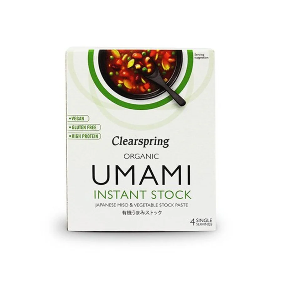 Clearspring økologisk umami buljong 4 x 28 g