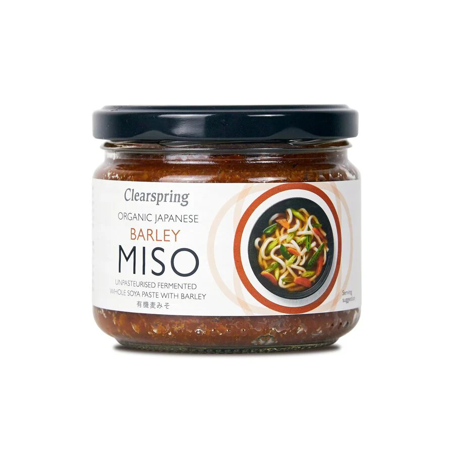 Clearspring barley miso upasteurisert 300 g