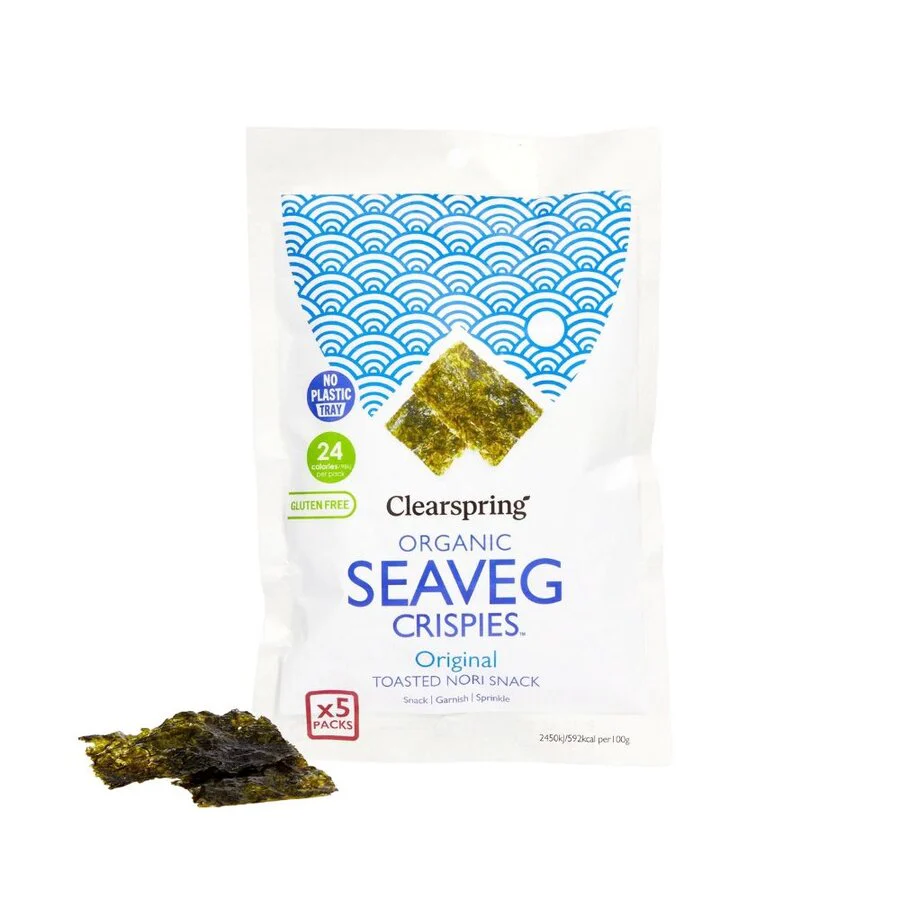 Clearspring seaveg crispies multipack 5x4 g