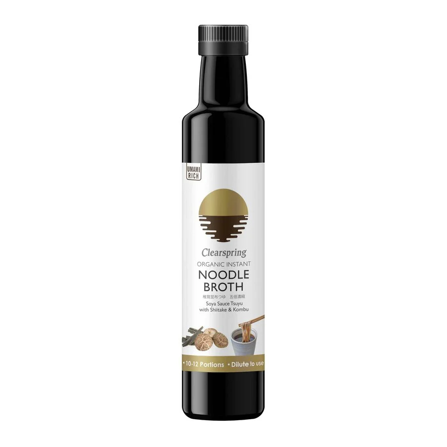 Clearsrping organic instant noodle broth tsuyu 250 ml
