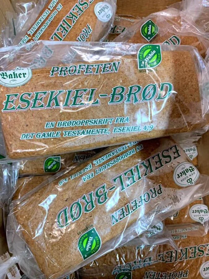 Den Gode Baker esekielbrød halvstekt 450 g