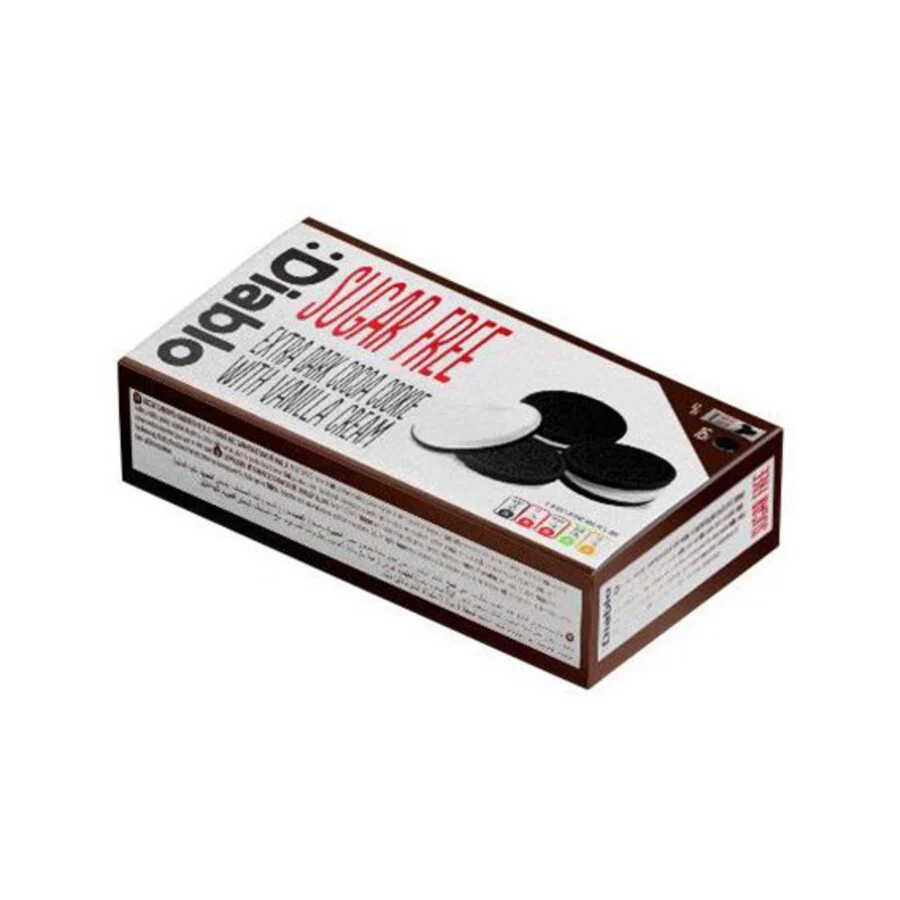 Diablo extra dark sandwich cookies 176 g