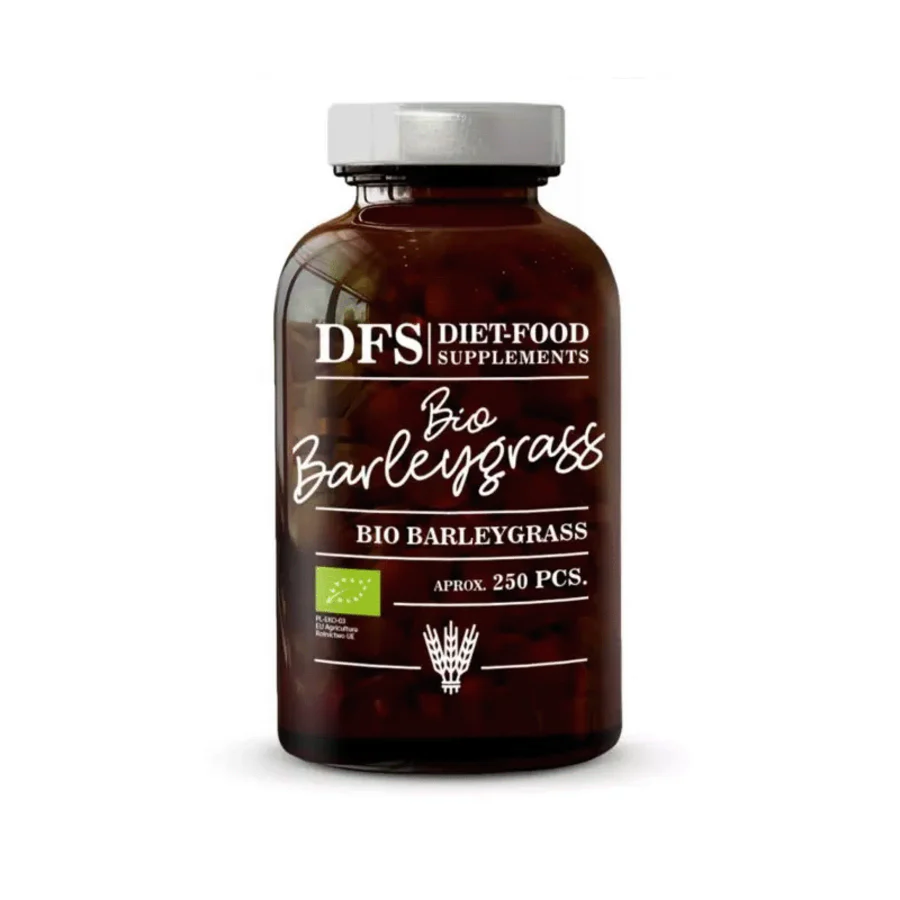 Diet food bygg gress tabletter 250 stk