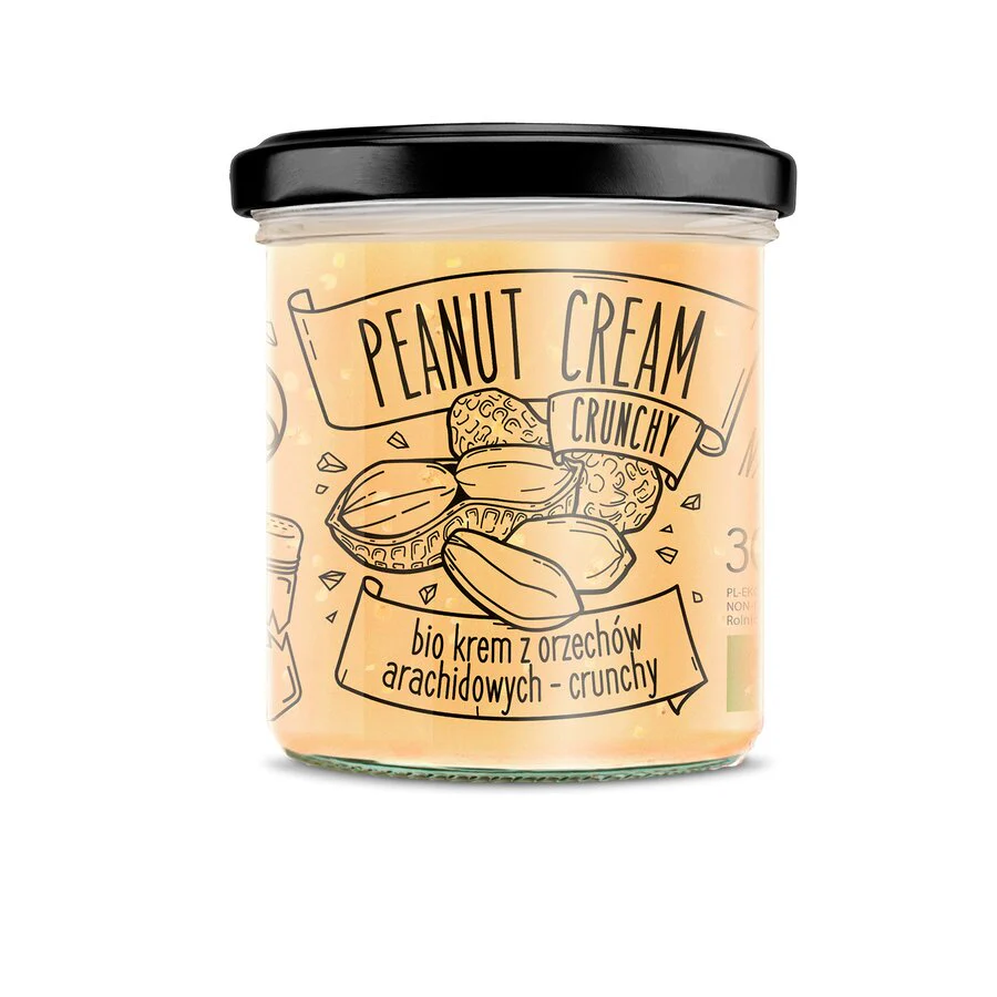 Diet Food økologisk peanøttsmør crunchy 300 g