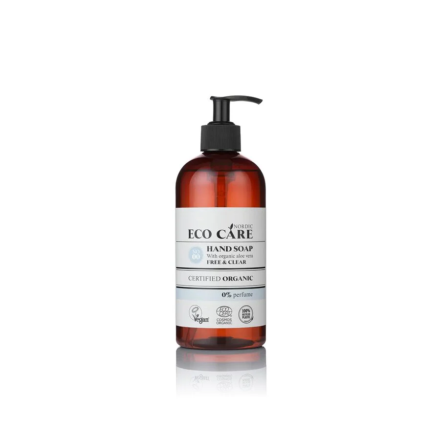 Ecocare håndsåpe free & clear 500 ml