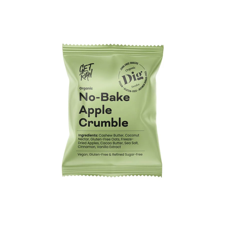 Get Raw no bake apple crumble 35 g