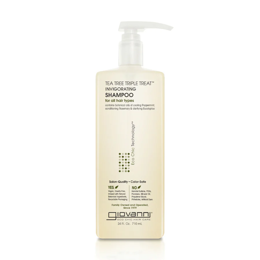 Giovanni tea tree triple treat shampoo 710 ml