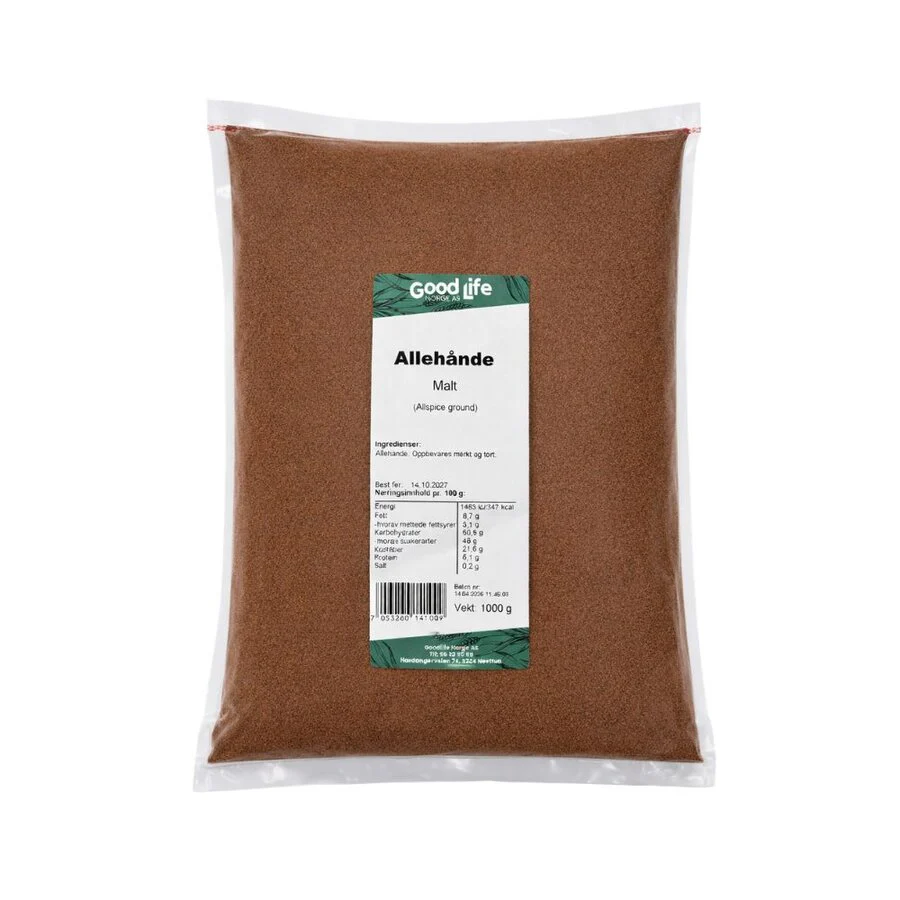 Goodlife allehånde malt 1 kg