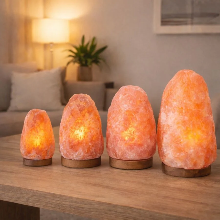 Goodlife himalayan salt lamp natural 3-5 kg - Image 2
