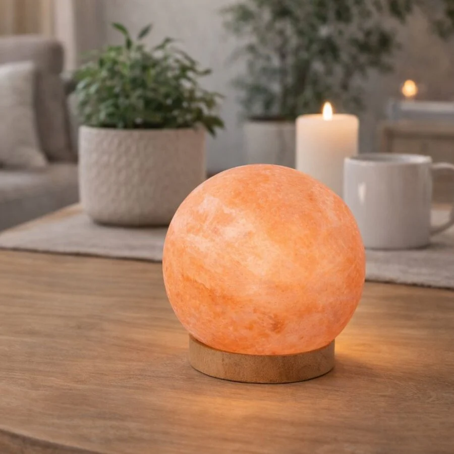 Goodlife himalayan salt lamp round - Image 2