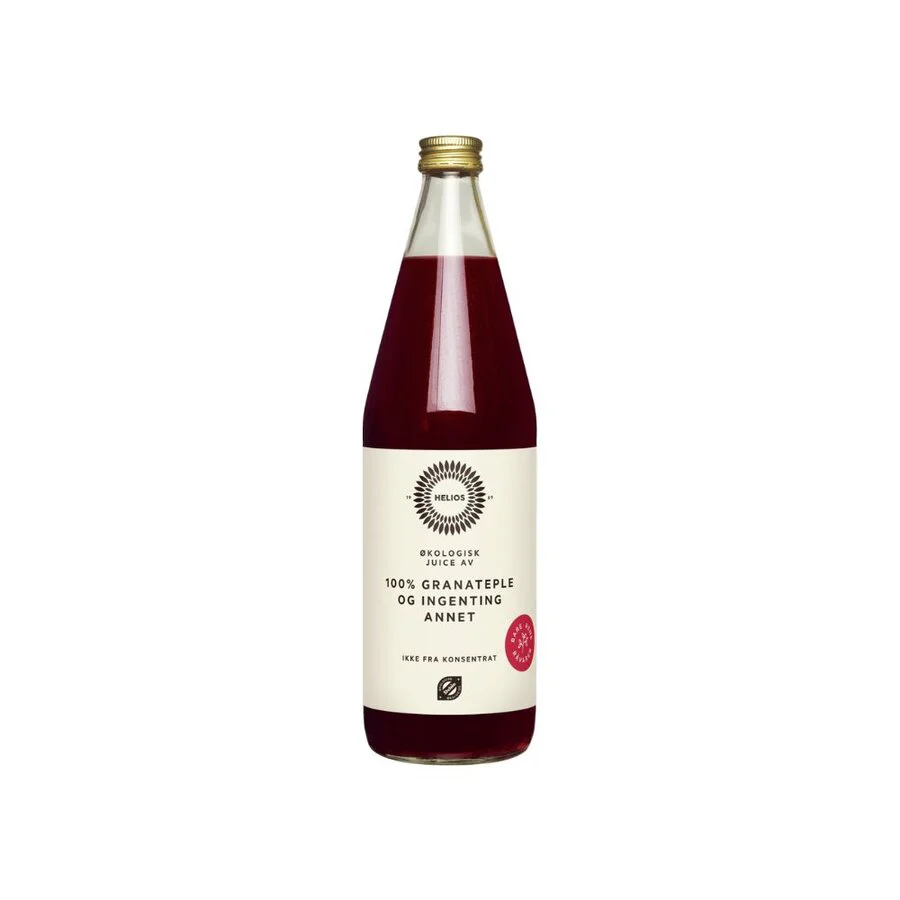 Helios granateplejuice 750 ml