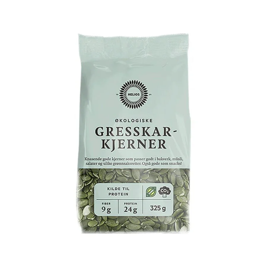 Helios gresskarkjerner 325 g