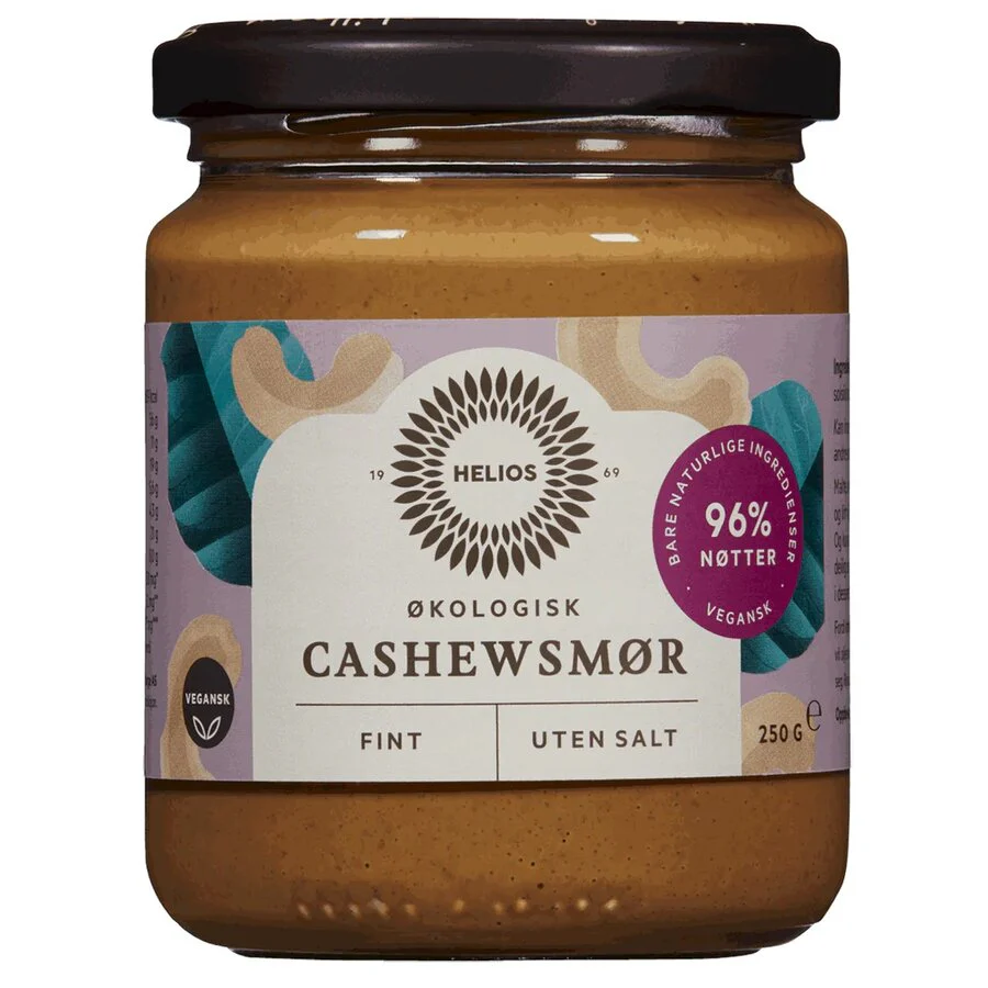 Helios cashewnøttsmør 250 g