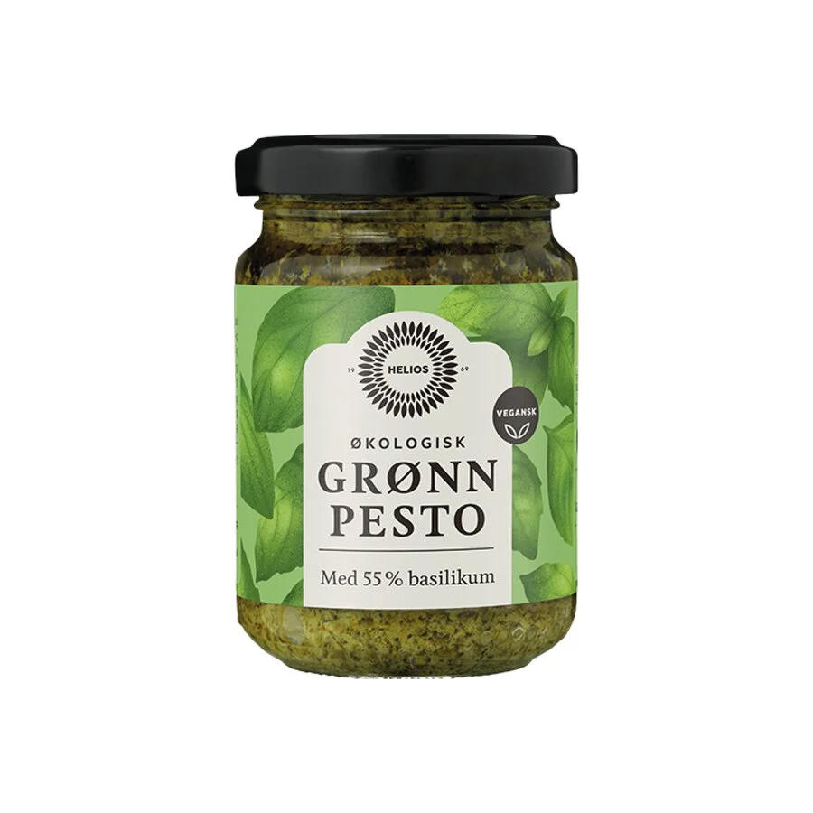 Helios grønn pesto 130 g