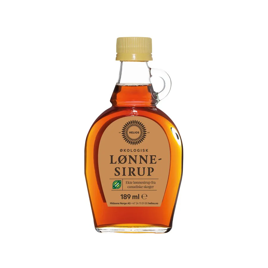 Helios lønnesirup 187 ml