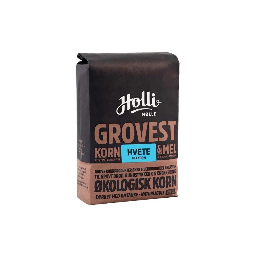 Holli Mølle hvete helkorn 1 kg