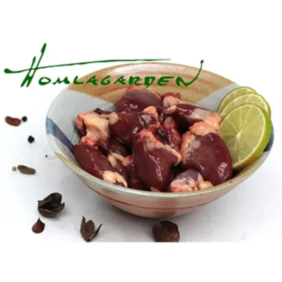 Homlagarden økologisk kylling hjerter /kg