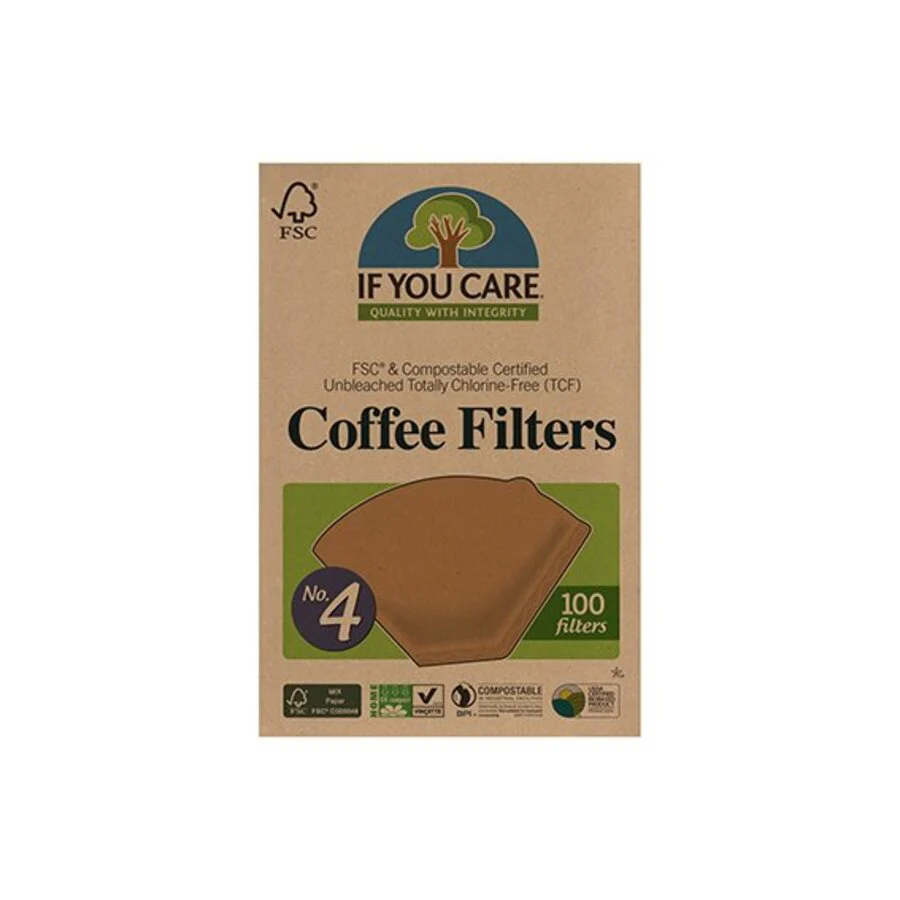 If you care kaffefilter nr 4 100 stk