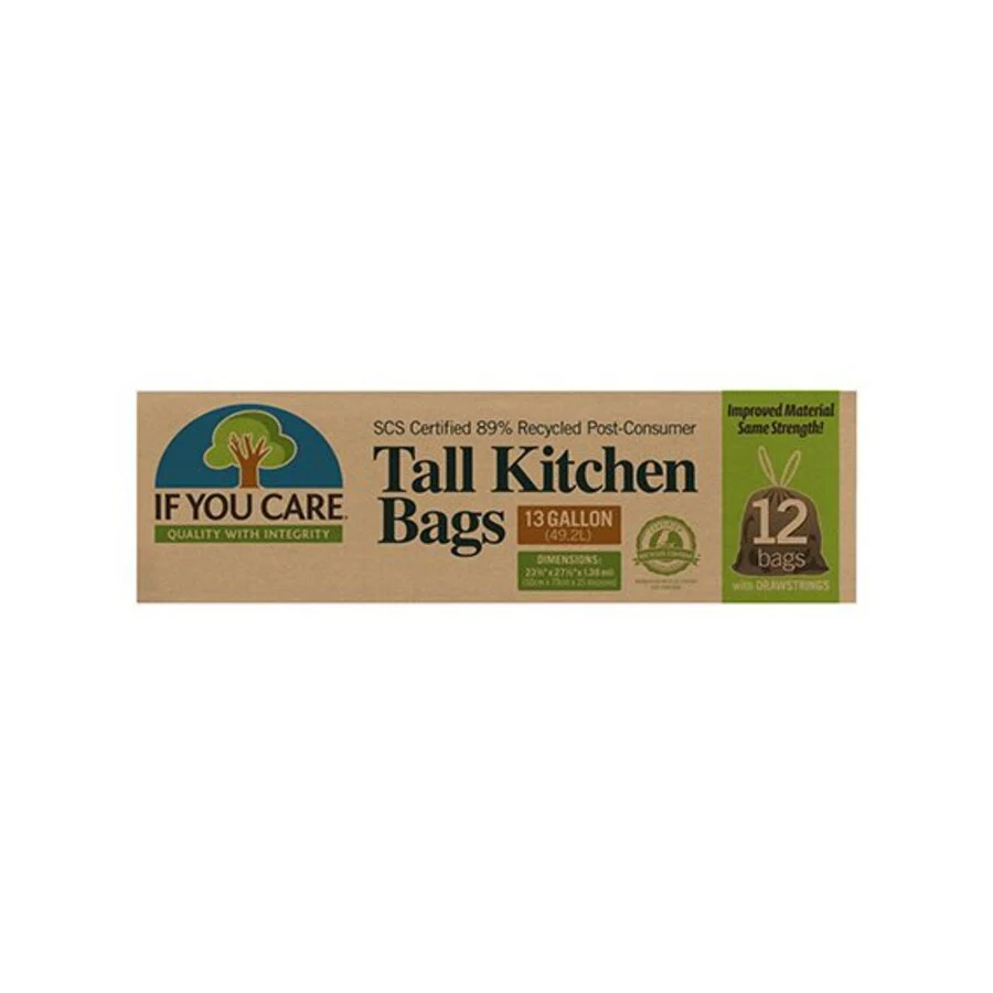 If you care tall kitchen bags 49 L 12 stk