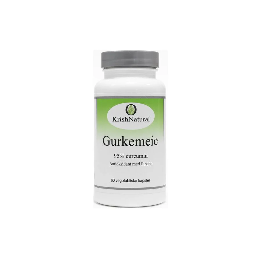 KrishNatural Gurkemeie 60 kap