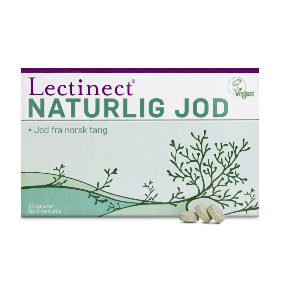 Lectinect naturlig jod 60 tabs