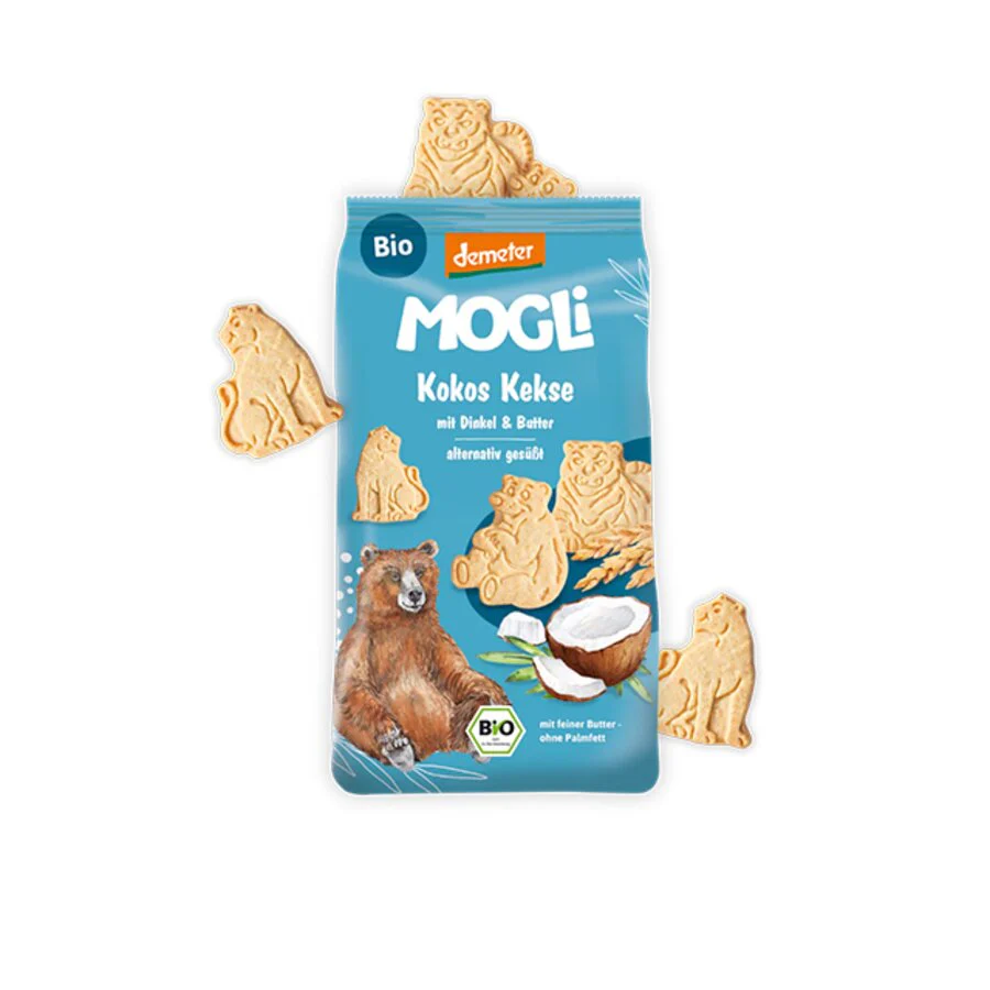 Mogli speltkjeks med kokos 125 g