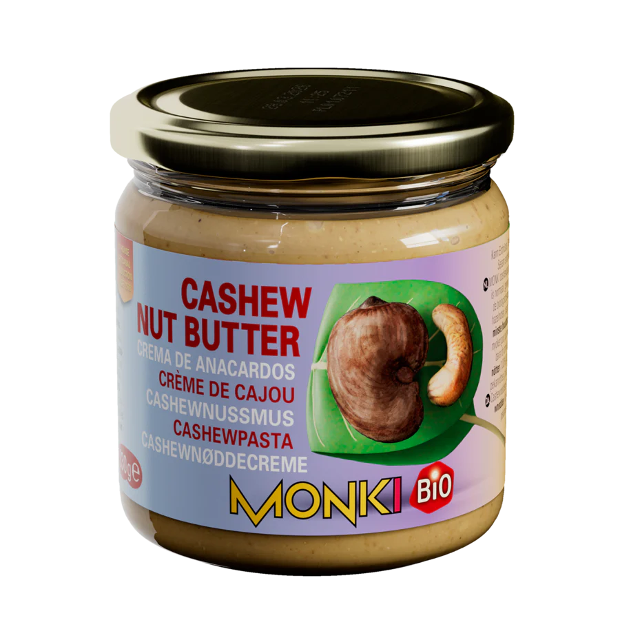 Monki cashew nøtt smør 330 gr