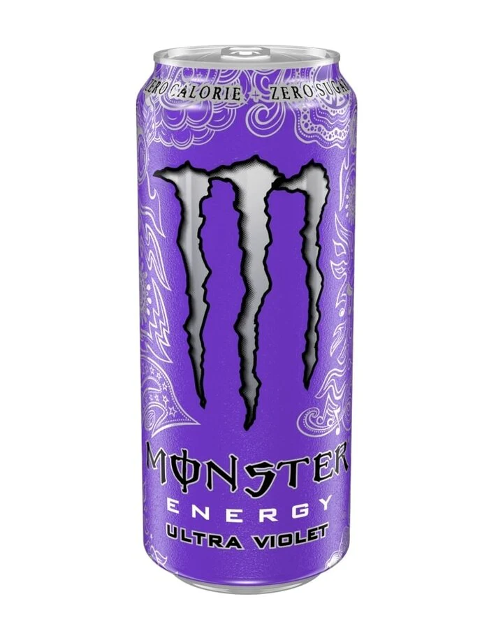 Monster energy ultra violet sukkerfri 500 ml
