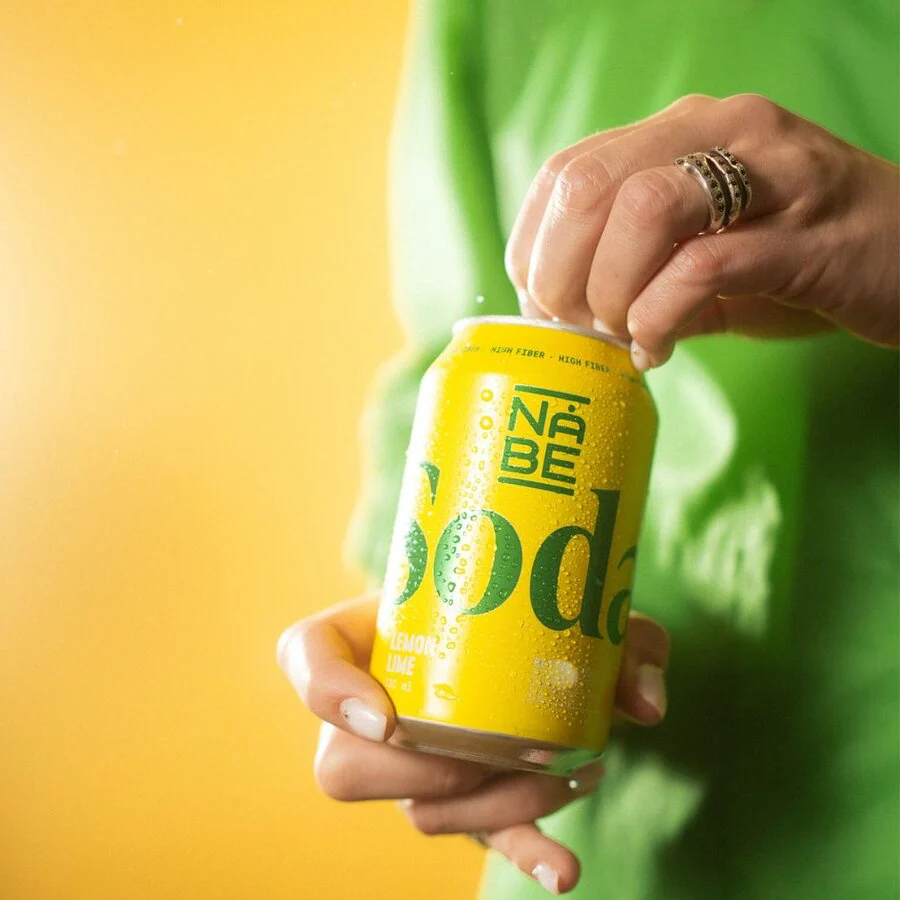 Nåbe soda lemon lime 330 ml - Image 2