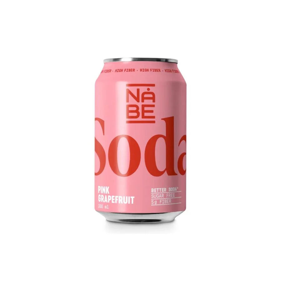 Nåbe soda pink grapefruit 330 ml