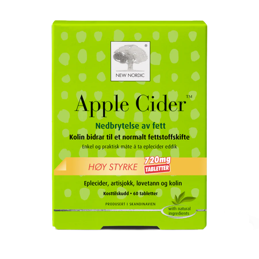 New Nordic Apple Cider 120 tabletter